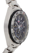  Shop Authentic Tag Heuer Formula 1 Senna Limited Edition Chronograph Black Dial Silver Steel Strap Watch for Men - CAZ1013.BA0883 - Luxxuri
