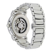  Shop Authentic Emporio Armani Meccanico Skeleton Silver Dial Silver Steel Strap Watch For Men - AR1980 - Luxxuri