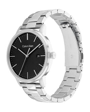  Shop Authentic Calvin Klein City Chronograph Black Dial Silver Steel Strap Watch for Men - K2G2G14Y - Luxxuri