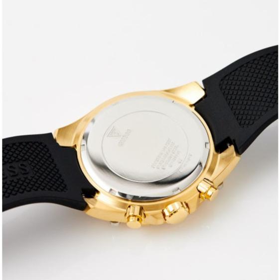  Shop Authentic Guess Trophy Multifunction Black Dial Black Rubber Strap Watch for Men - GW0333G2 - Luxxuri