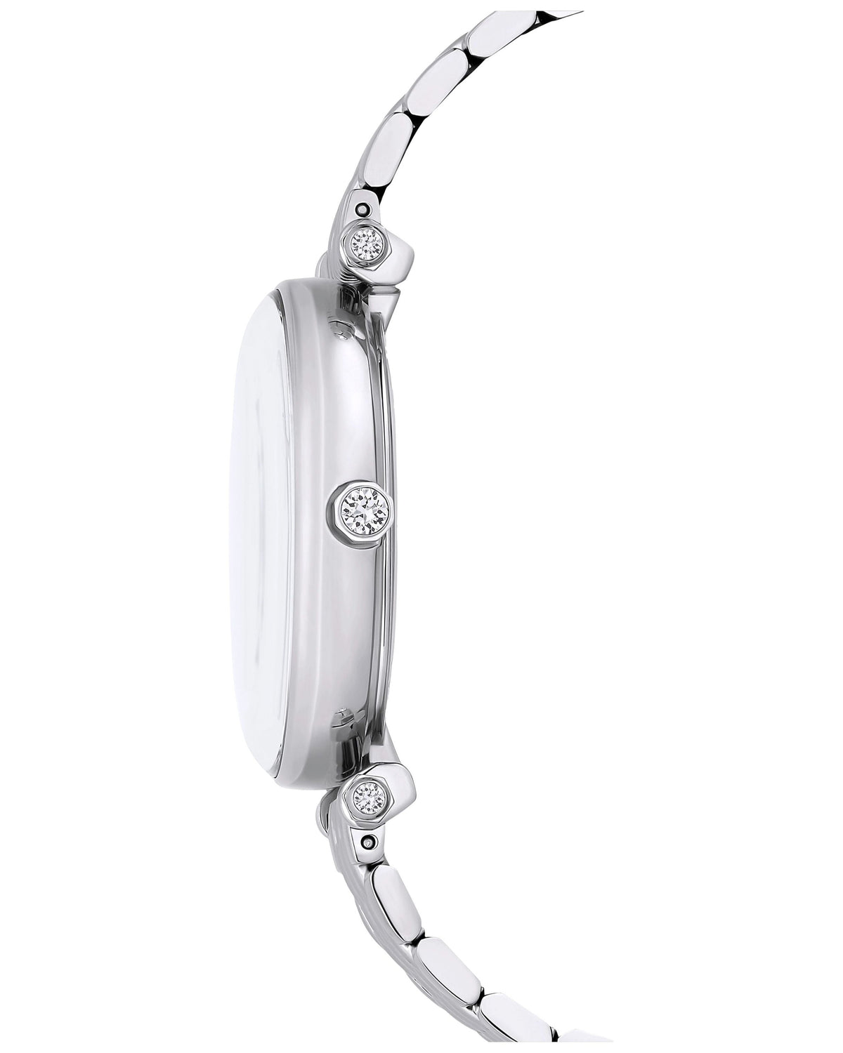  Shop Authentic Swarovski Crystalline Wonder Silver Dial Silver Steel Strap Watch for Women - 5656929 - Luxxuri