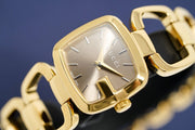  Shop Authentic Gucci G Gucci Sunbrushed Brown Dial Rose Gold Steel Strap Watch For Women - YA125511 - Luxxuri