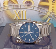  Shop Authentic Tag Heuer Carrera Automatic Blue Dial Silver Steel Strap Watch for Men - WAR201E.BA0723 - Luxxuri