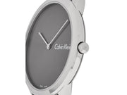  Shop Authentic Calvin Klein Minimal Grey Dial Silver Mesh Bracelet Watch for Men - K3M211Y3 - Luxxuri