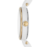  Shop Authentic Michael Kors Delray Rose Gold Dial White Steel Strap Watch for Women - MK4315 - Luxxuri