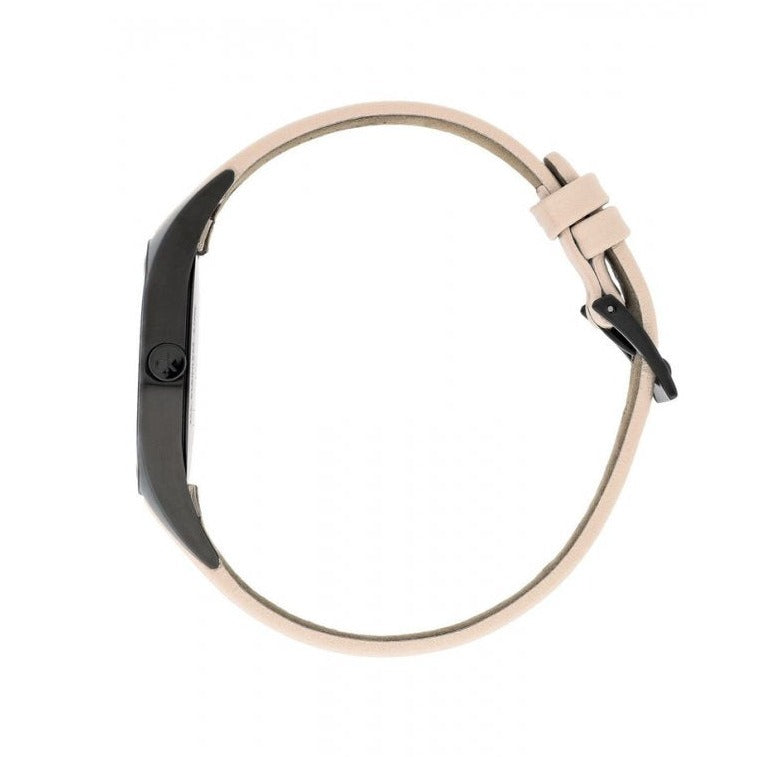  Shop Authentic Calvin Klein Rebel Cream Black Dial Cream Leather Strap Watch for Women - K8P237X1 - Luxxuri