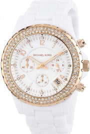  Shop Authentic Michael Kors Ceramic White Dial White Steel Strap Watch for Women - MK5269 - Luxxuri