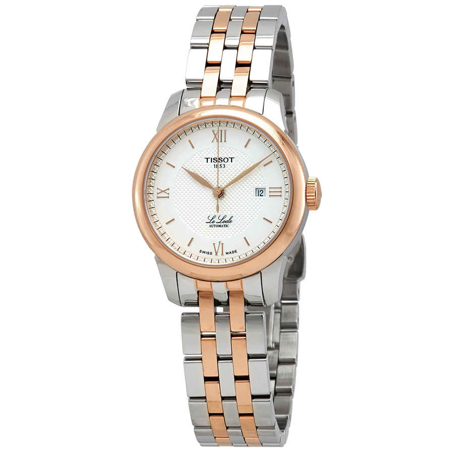  Shop Authentic Tissot T Classic Le Locle Automatic Silver Dial Two Tone Steel Strap Watch For Women - T006.207.22.038.00 - Luxxuri