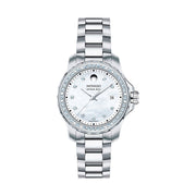  Shop Authentic Movado Series 800 29mm Mother of Pearl Dial Diamond Watch For Women - 2600120 - Luxxuri
