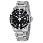  Shop Authentic Movado Series 800 Black Dial Silver Steel Strap Watch For Men - 2600135 - Luxxuri