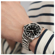  Shop Authentic Movado Series 800 Black Dial Silver Steel Strap Watch For Men - 2600135 - Luxxuri