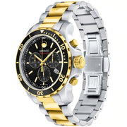  Shop Authentic Movado Series 800 Chronograph Black Dial Two Tone Steel Strap Watch For Men - 2600146 - Luxxuri