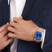 Shop Authentic Movado Series 800 Blue Dial Two Tone Steel Strap Watch for Men - 2600149 - Luxxuri