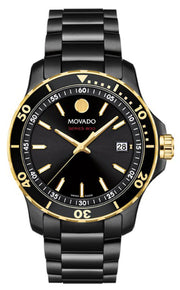 Shop Authentic Movado Series 800 Black Dial Black Steel Strap Watch For Men - 2600161 - Luxxuri