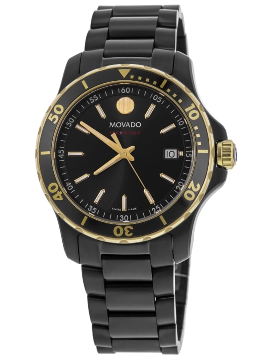  Shop Authentic Movado Series 800 Black Dial Black Steel Strap Watch For Men - 2600161 - Luxxuri