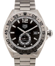  Shop Authentic Tag Heuer Formula 1 Automatic Black Dial Silver Steel Strap Watch for Men - WAZ2012.BA0842 - Luxxuri