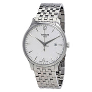  Shop Authentic Tissot T Classic Tradition White Dial Silver Steel Strap Watch For Men - T063.610.11.037.00 - Luxxuri