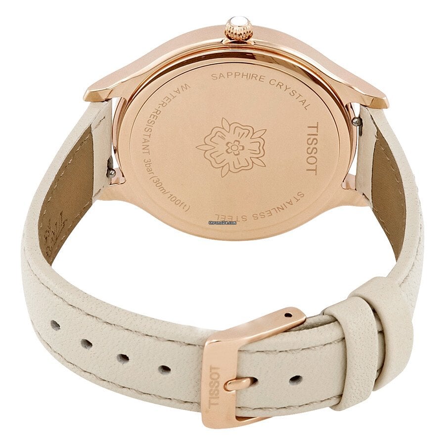  Shop Authentic Tissot T Lady Bella Ora Round White Dial Beige Leather Strap Watch For Women - T103.210.36.018.00 - Luxxuri