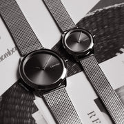  Shop Authentic Calvin Klein Minimal Grey Dial Silver Mesh Bracelet Watch for Women - K3M221Y3 - Luxxuri