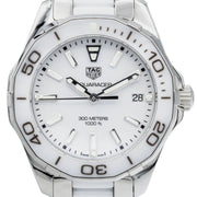  Shop Authentic Tag Heuer Aquaracer Quartz White Dial Two Tone Steel Strap Watch Women - WAY131B.BA0914 - Luxxuri
