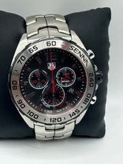  Shop Authentic Tag Heuer Formula 1 Special Edition Chronograph Grey Dial Silver Steel Strap Watch for Men - CAZ1012.BA0883 - Luxxuri