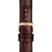  Shop Authentic Tissot Carson Premium Powermatic 80 White Dial Brown Leather Strap Watch For Men - T122.407.36.031.00 - Luxxuri