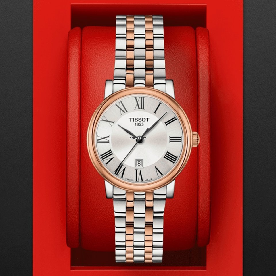  Shop Authentic Tissot Carson Premium Lady Silver Dial Two Tone Steel Strap Watch For Women - T122.210.22.033.01 - Luxxuri