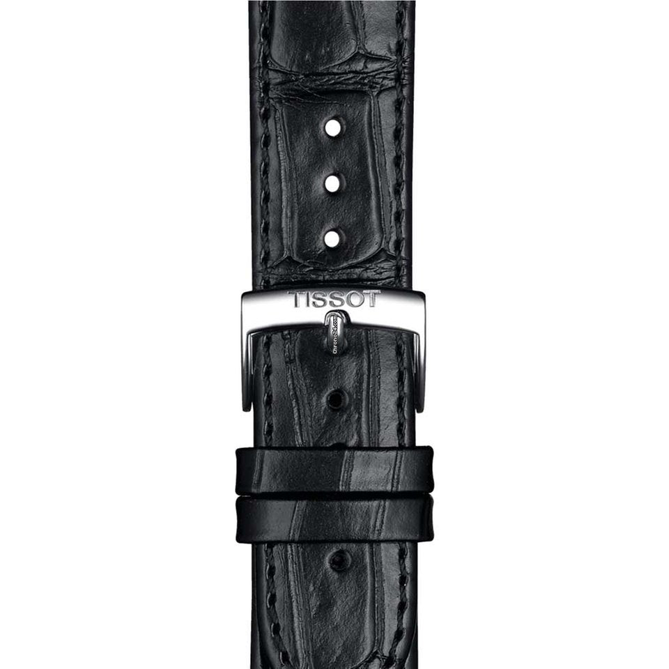  Shop Authentic Tissot Carson Premium Powermatic 80 Black Dial Black Leather Strap Watch For Men - T122.407.16.051.00 - Luxxuri