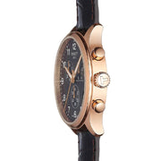  Shop Authentic Tissot Chrono XL Black Dial Brown Leather Strap Watch For Men - T116.617.36.057.01 - Luxxuri