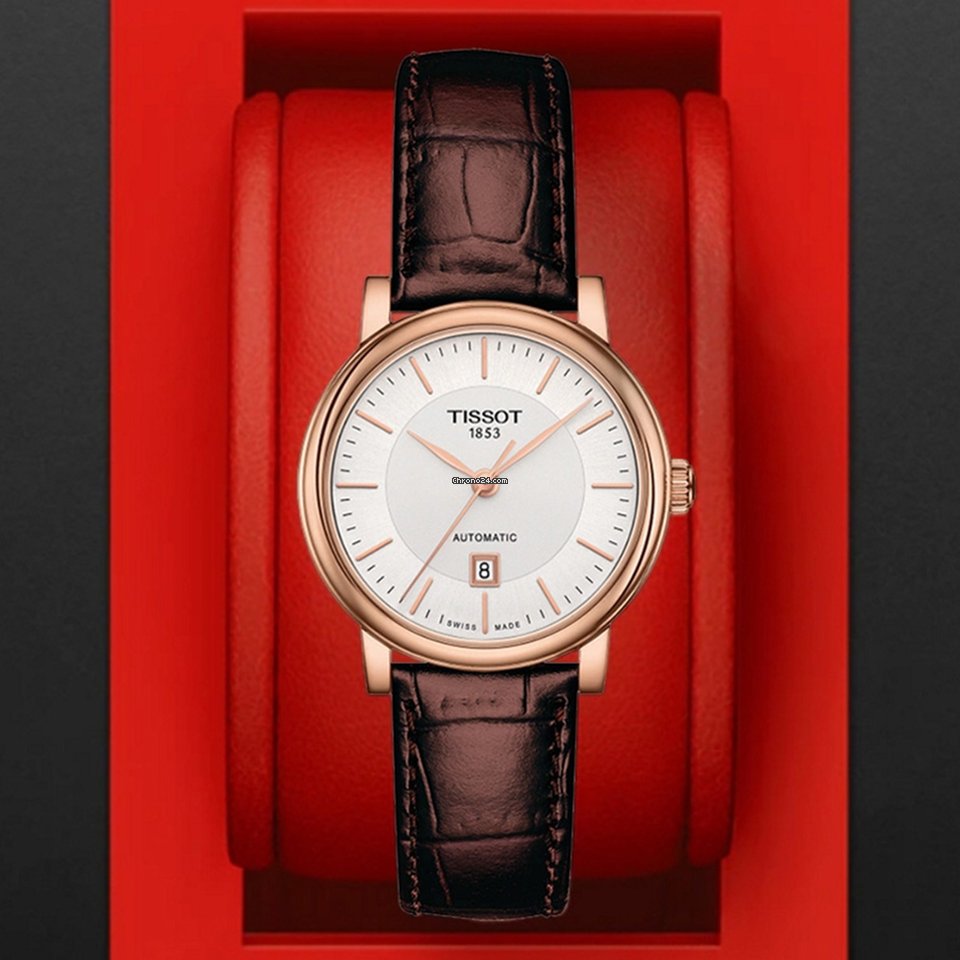  Shop Authentic Tissot T Classic Carson Premium White Dial Brown Leather Strap Watch for Women - T122.207.36.031.00 - Luxxuri