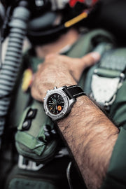  Shop Authentic Breitling Avenger Chronograph 45mm Swiss Air Force Team Black Dial Black Nylon Strap Watch for Men - A133171A1B1X1 - Luxxuri