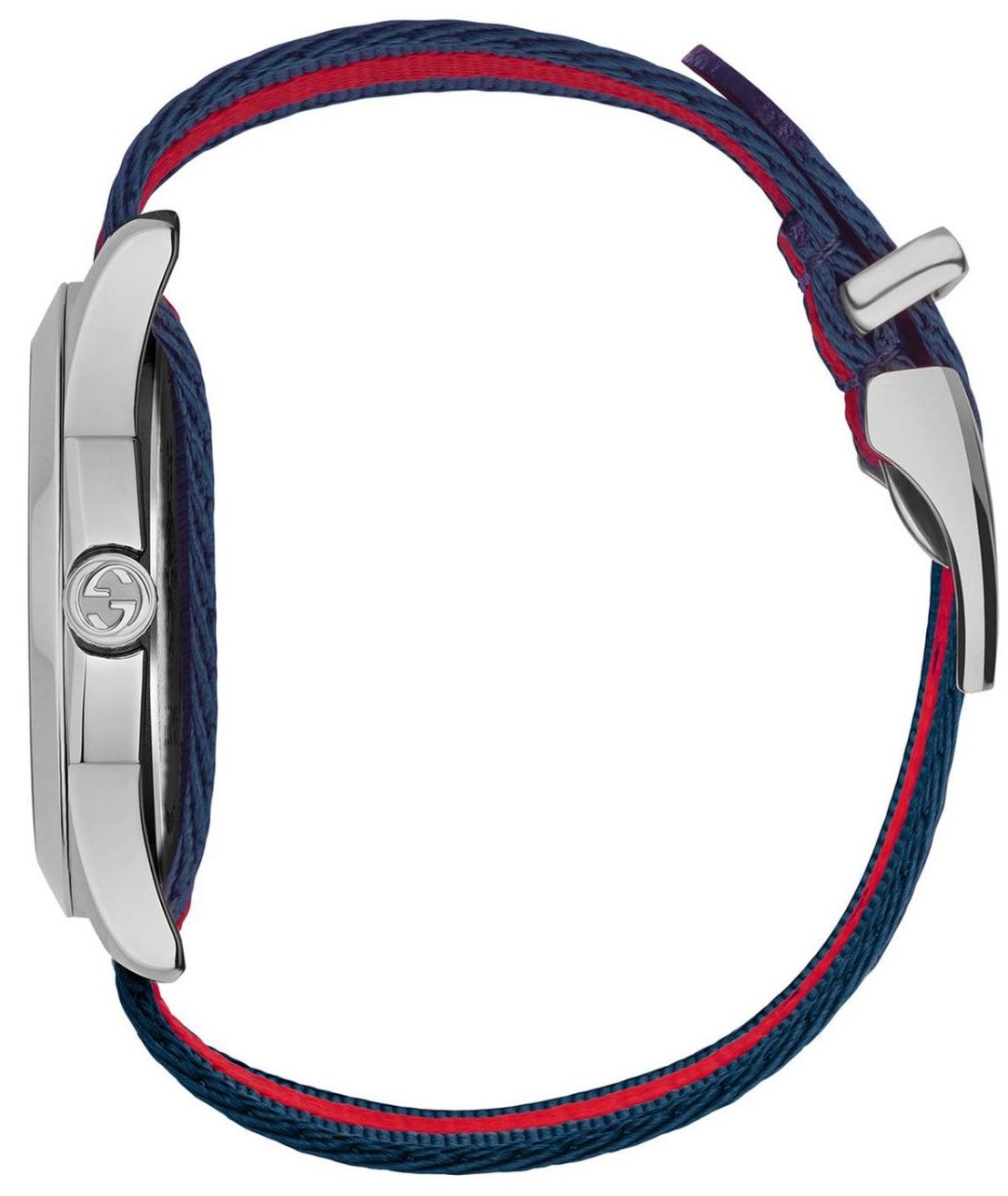  Shop Authentic Gucci G Timless Le Marche Des Merveilles Blue & Red Dial Blue & Red Nylon Strap Unisex Watch  - YA126495 - Luxxuri