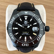  Shop Authentic Tag Heuer Aquaracer Black Dial Watch for Men - WAY218A.FC6362 - Luxxuri
