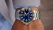  Shop Authentic Oris Aquis Date Blue Dial Silver Steel Strap Watch for Men - 0173377304135-0782405PEB - Luxxuri