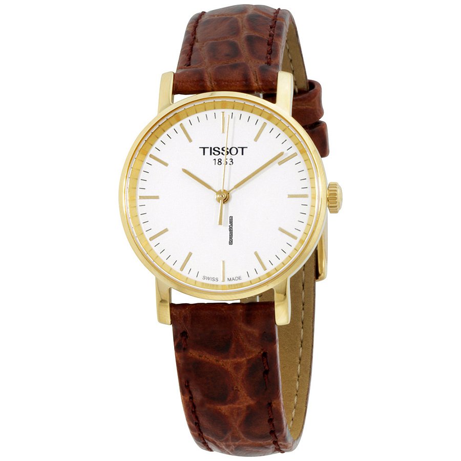  Shop Authentic Tissot Everytime Desire Small White Dial Maroon Leather Strap Watch For Women - T109.210.36.031.00 - Luxxuri