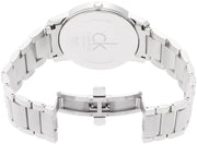  Shop Authentic Calvin Klein City Silver Dial Silver Steel Strap Watch for Men - K2G2G146 - Luxxuri