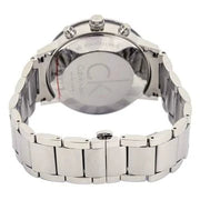  Shop Authentic Calvin Klein Post Minimal Chronograph Black Dial Silver Steel Strap Watch for Men - K7627161 - Luxxuri