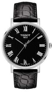  Shop Authentic Tissot T Classic Dream Black Dial Black Leather Strap Watch for Men - T122.410.16.053.00 - Luxxuri