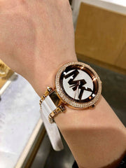  Shop Authentic Michael Kors Parker White Dial Two Tone Steel Strap Watch for Women - MK6365 - Luxxuri