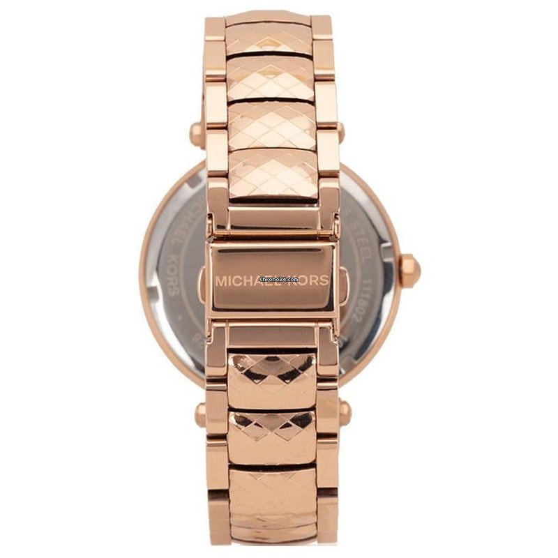  Shop Authentic Michael Kors Parker Rose Gold Dial with Diamonds Rose Gold Steel Strap Watch for Women - MK6426 - Luxxuri