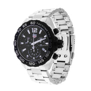  Shop Authentic Tag Heuer Formula 1 Chronograph Black Dial Silver Steel Strap Watch for Men - CAZ1010.BA0842 - Luxxuri