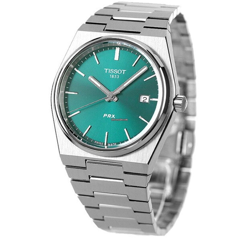  Shop Authentic Tissot PRX Green Dial Silver Steel Strap Watch For Men - T137.410.11.091.00 - Luxxuri