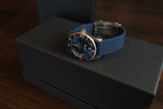  Shop Authentic Breitling Superocean Heritage B20 Automatic 42 Blue Dial Blue Mesh Bracelet Watch for Men - UB2010161C1S1 - Luxxuri