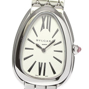  Shop Authentic Bvlgari Serpenti Seduttori Quartz White Dial Silver Steel Strap Watch for Women - SERPENTI103141 - Luxxuri