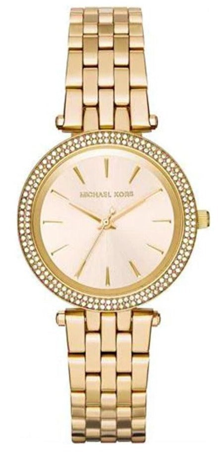  Shop Authentic Michael Kors Darci Gold Dial Gold Steel Strap Watch for Women - MK3430 - Luxxuri