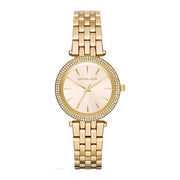  Shop Authentic Michael Kors Darci Gold Dial with Diamonds Gold Steel Strap Watch for Women - MK3295 - Luxxuri