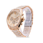  Shop Authentic Michael Kors Whitney Chronograph Gold Dial Gold Steel Strap Watch For Women - MK6729 - Luxxuri
