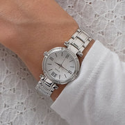  Shop Authentic Guess Park Ave White Dial Silver Steel Strap Watch for Women - W0767L1 - Luxxuri