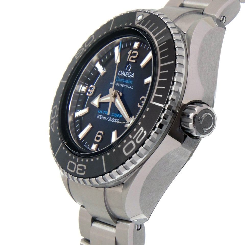  Shop Authentic Omega Seamaster Planet Ocean 6000M Co Axial Master Chronometer Blue Dial Silver Steel Strap Watch for Men - 21530462103001 - Luxxuri