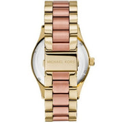  Shop Authentic Michael Kors Layton Rose Gold Dial Gold Stainless Steel Strap Watch for Women - MK6476 - Luxxuri